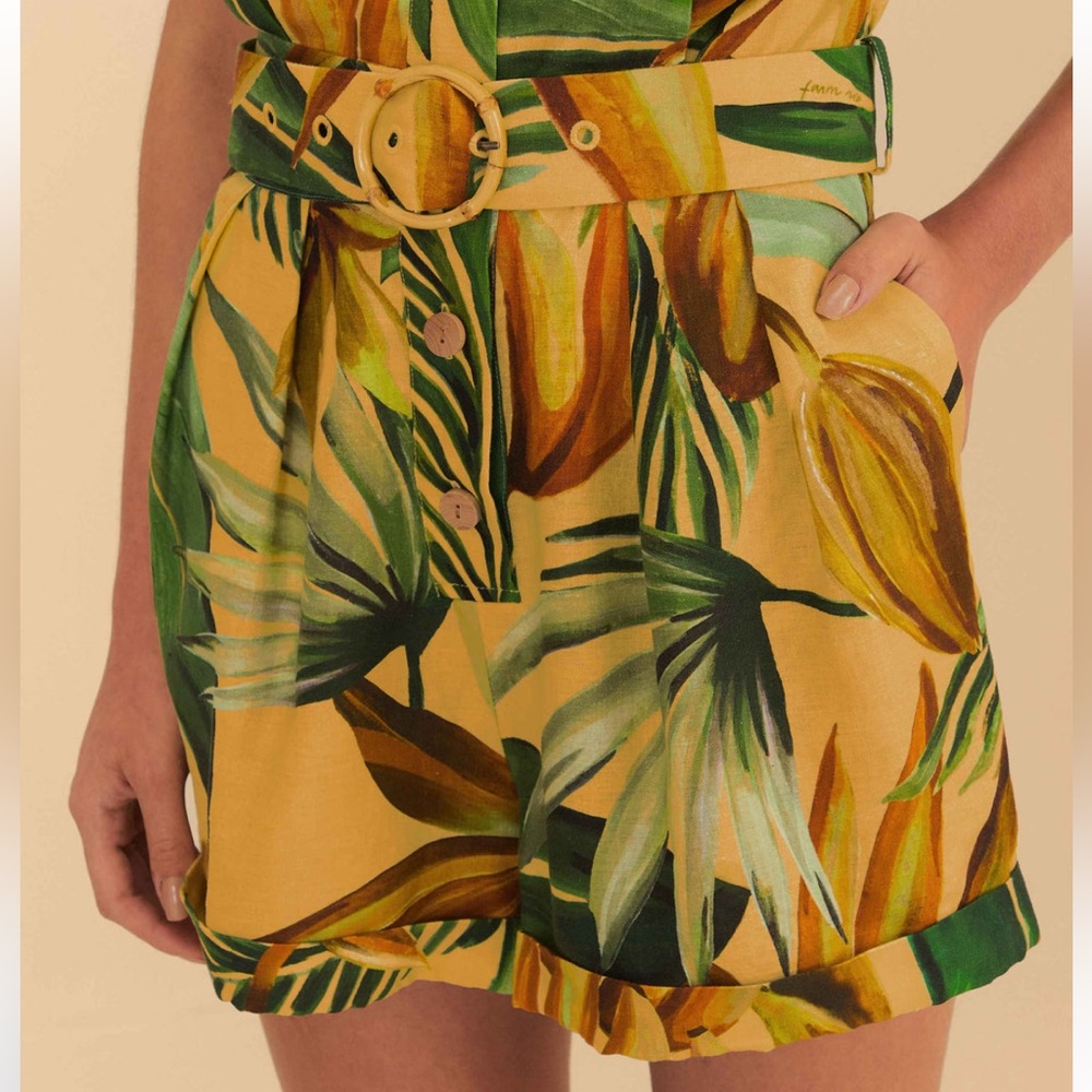Farm Rio | BANANART YELLOW ROMPER - Picture 5 of 5